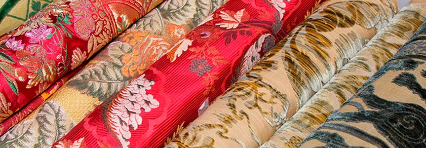 Портьерные ткани для штор в гостиную
