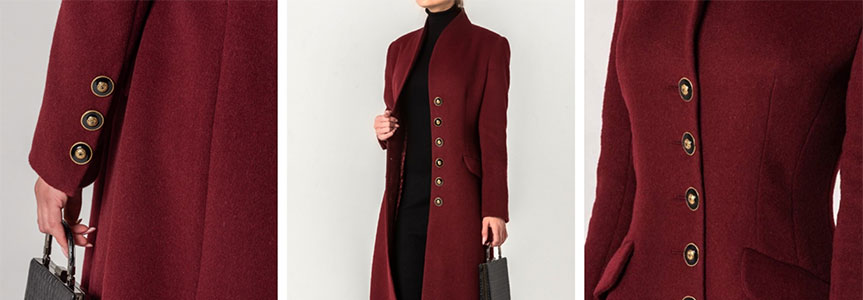 Пошив модельных женских пальто на заказ